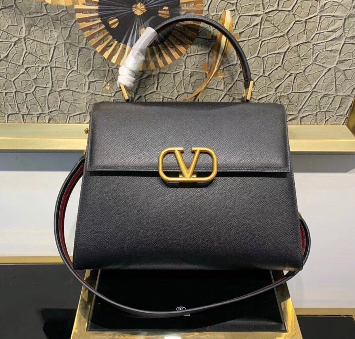 V Sling Handbag