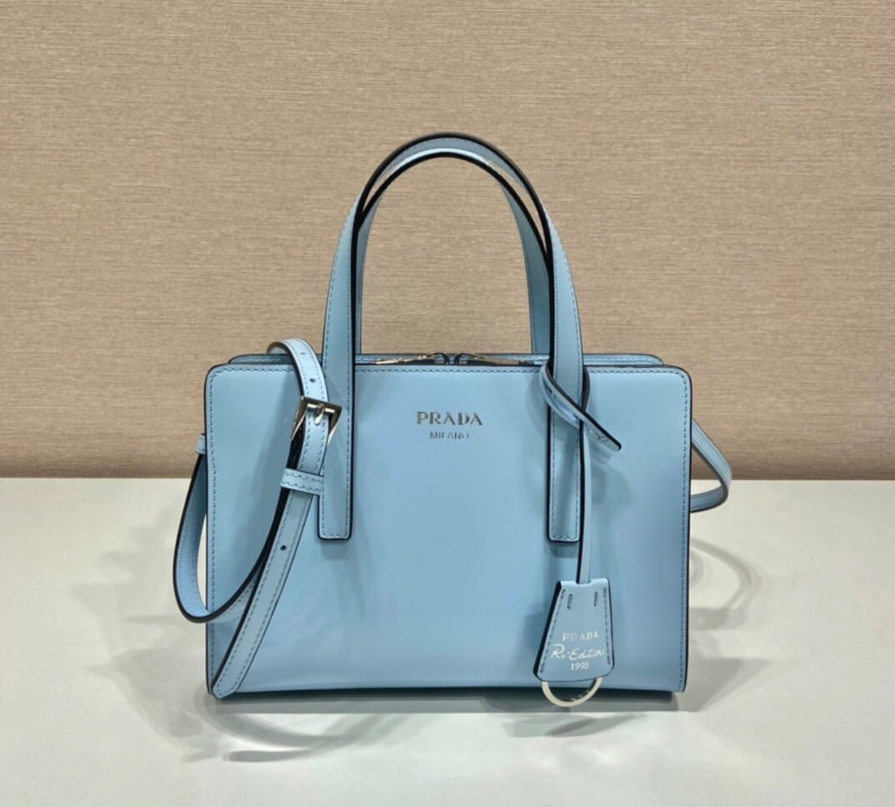 Re Edition Brushed Leather Bag