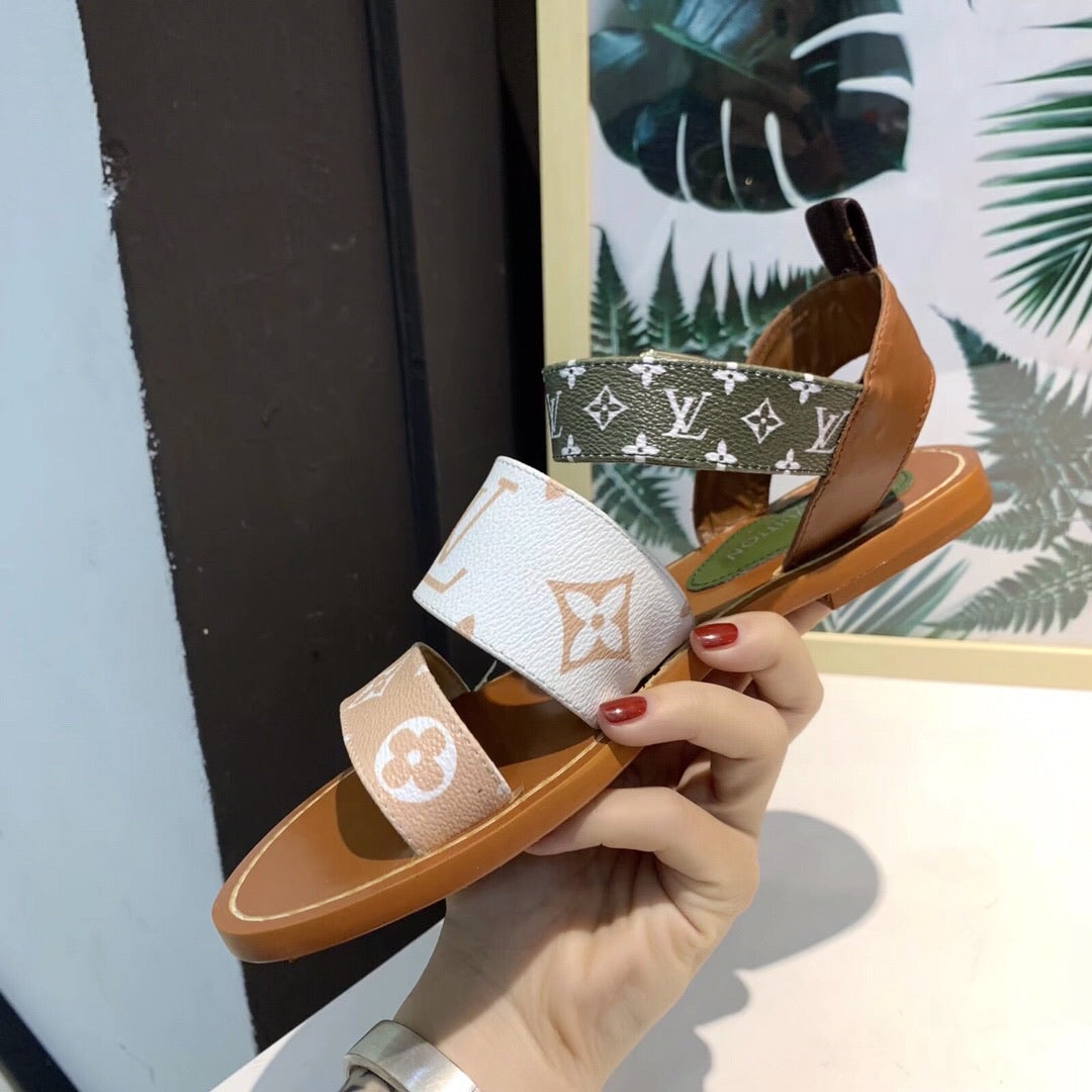 Giant Monogram Sandals