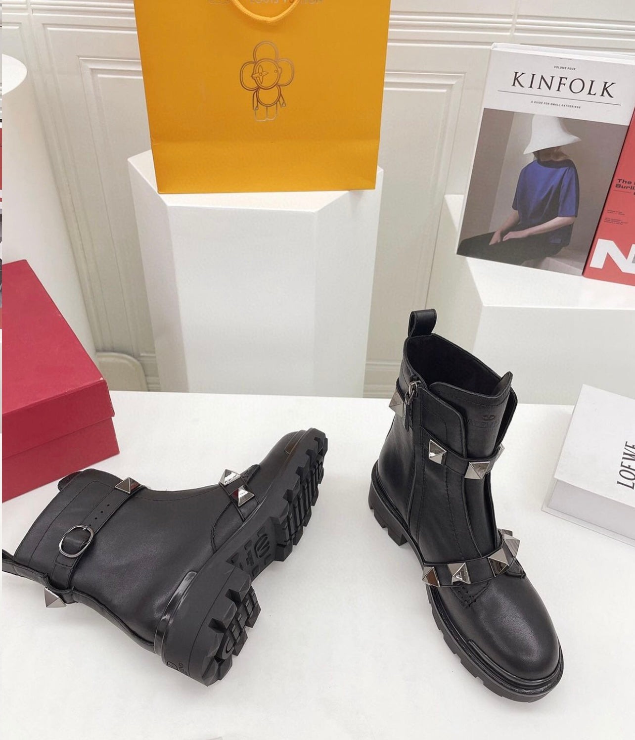 Roman Stud Boots