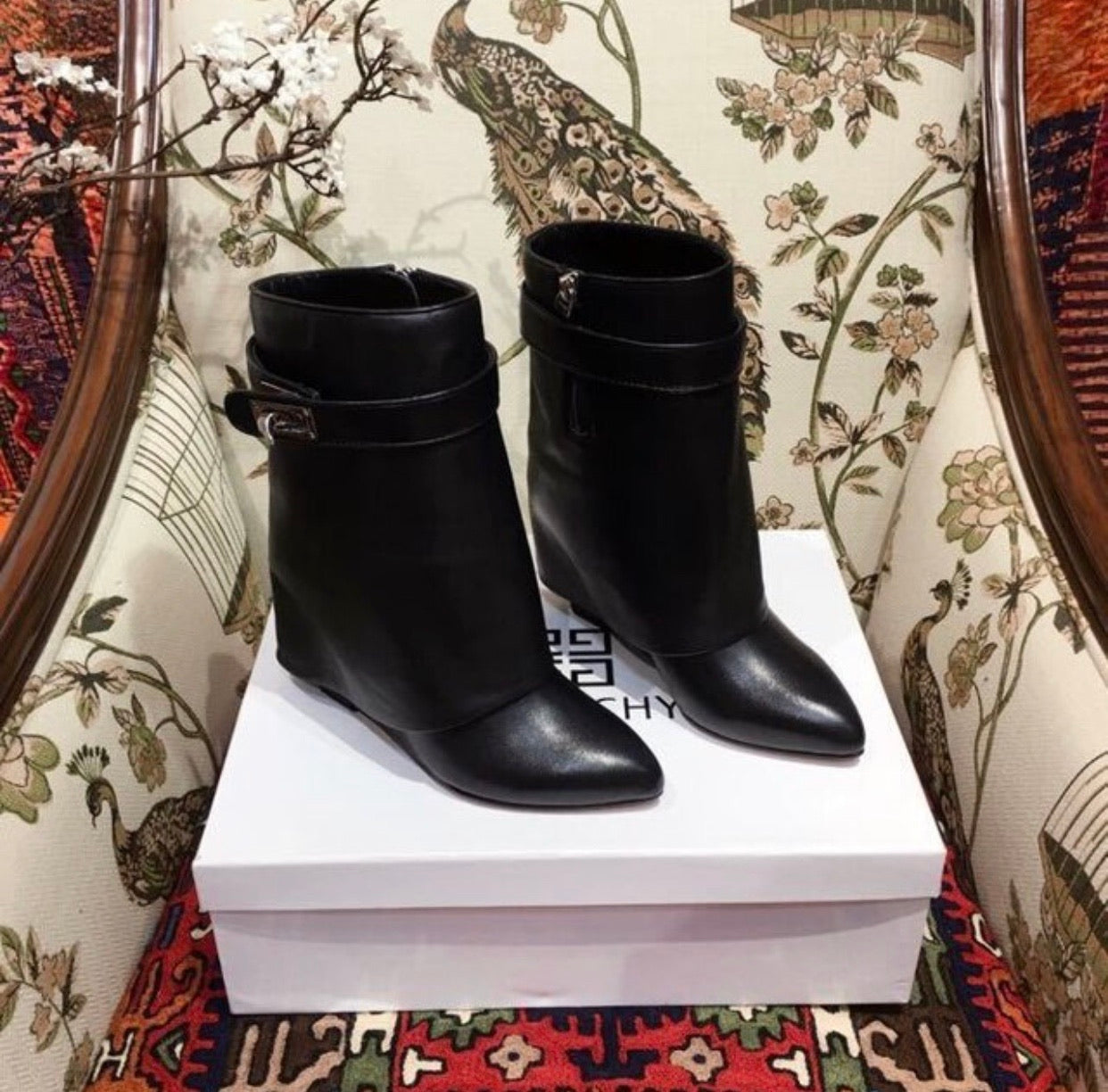 Shark Ankle Boots