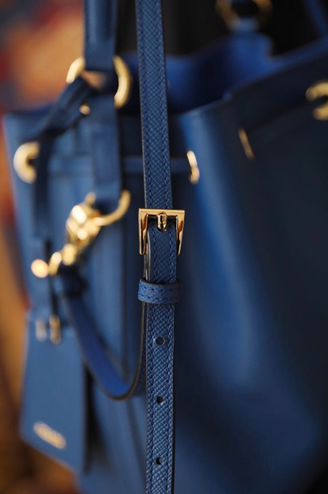 Leather Bucket Bag