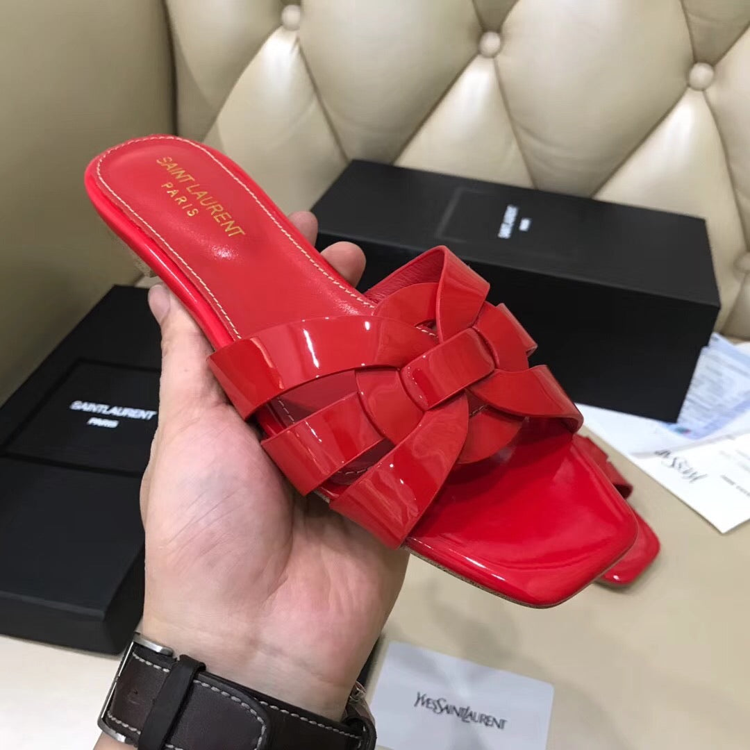 Tribute Patent Sandals