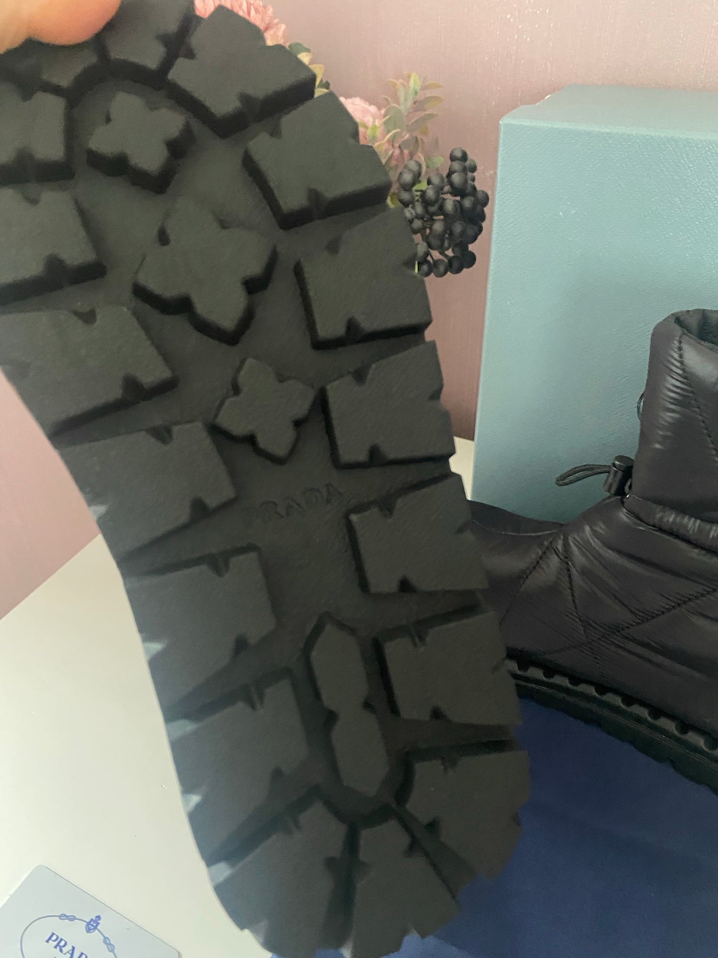 Padded Nylon Boots