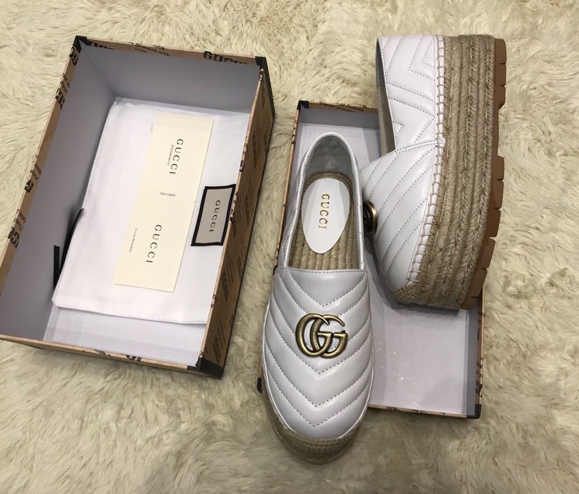 Leather Espadrilles