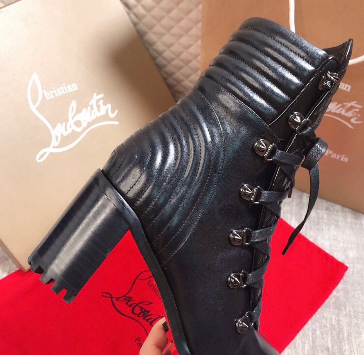 Lace Boots