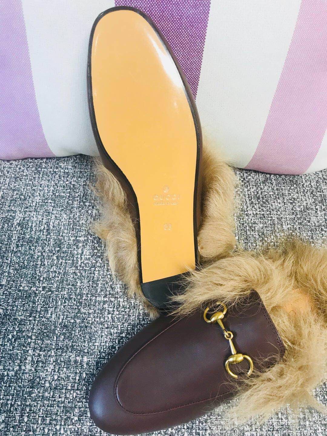 Princetown Fur Slippers