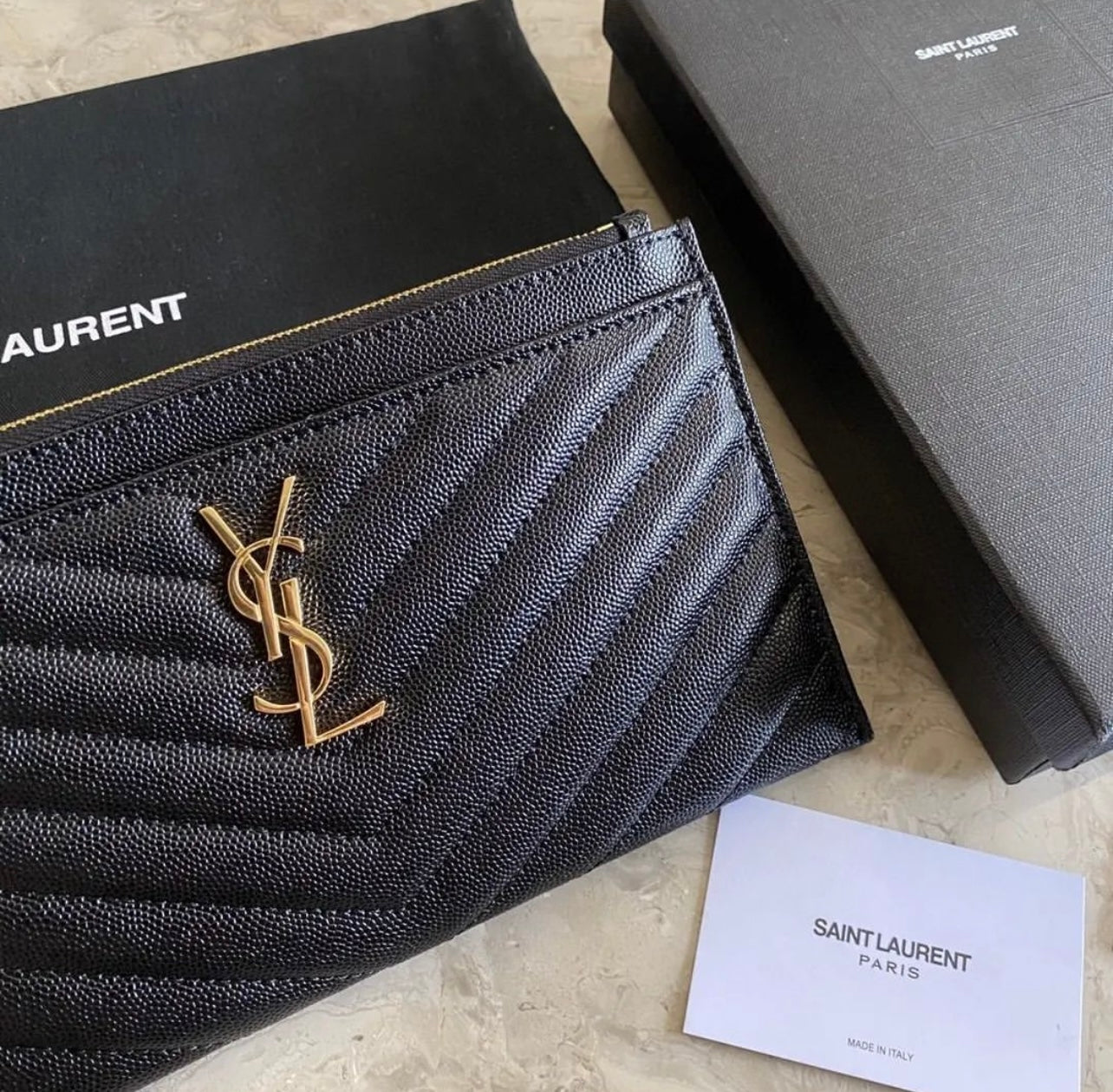 Cassandra Zipped Pouch