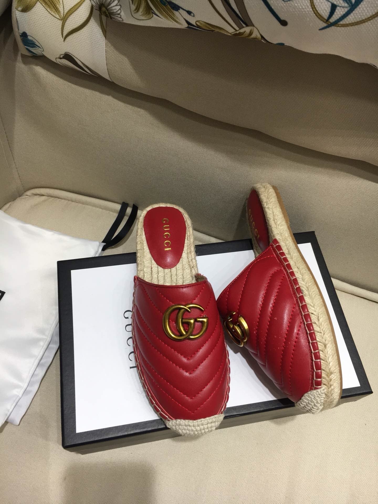 Leather Espadrilles