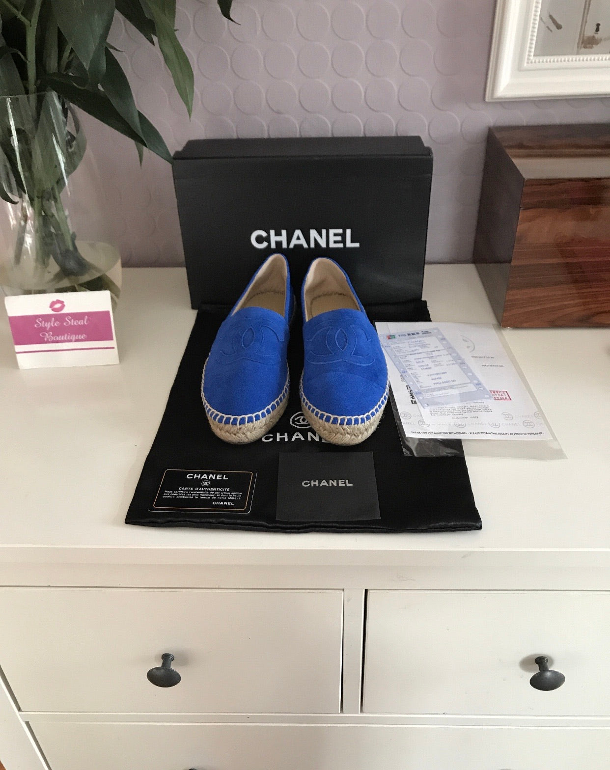 Suede Espadrilles