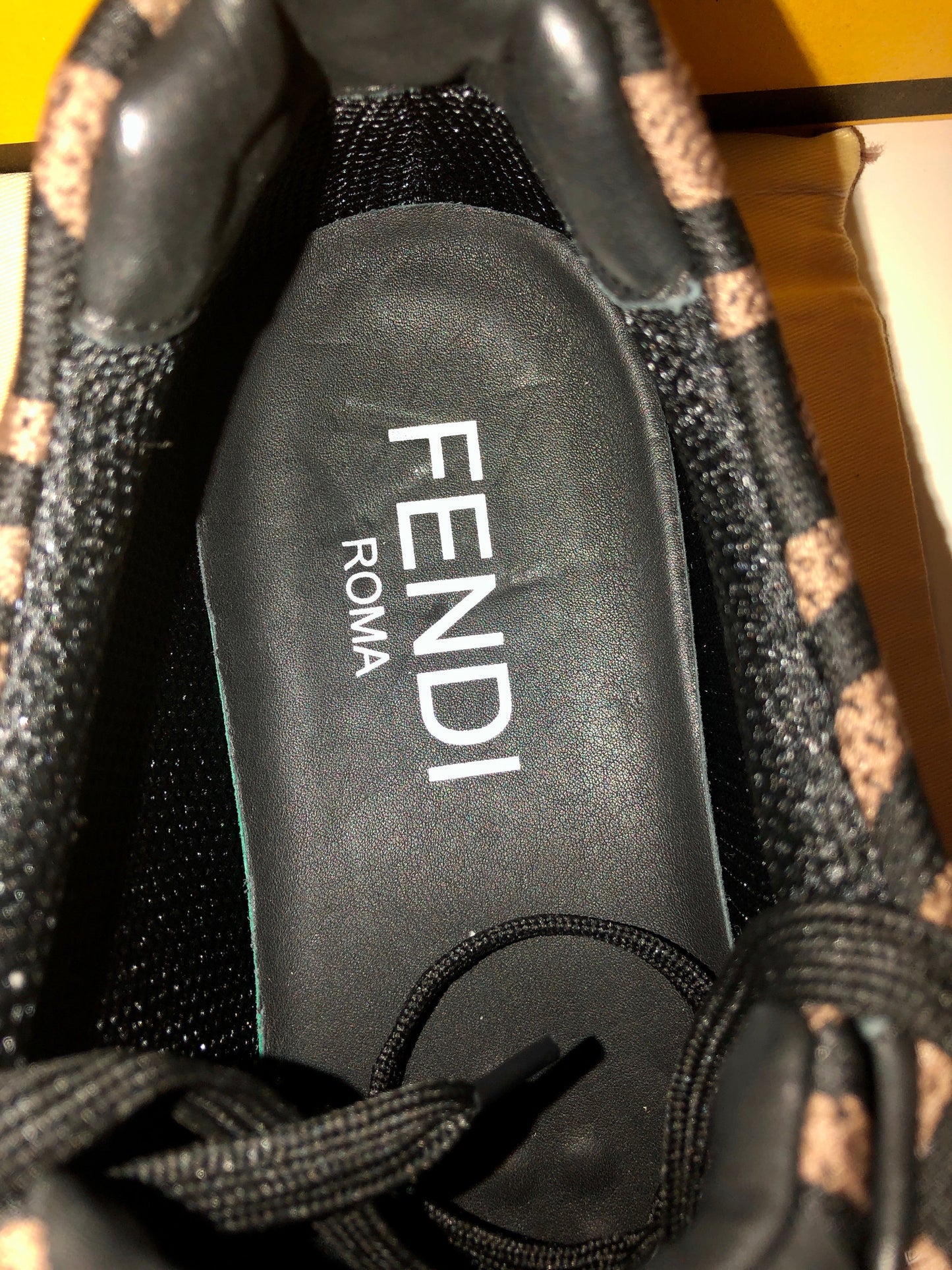 F Logo Sneakers