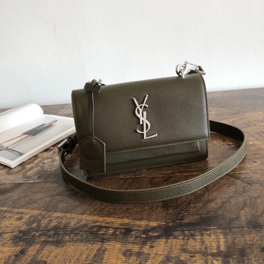 Sunset Grained Leather