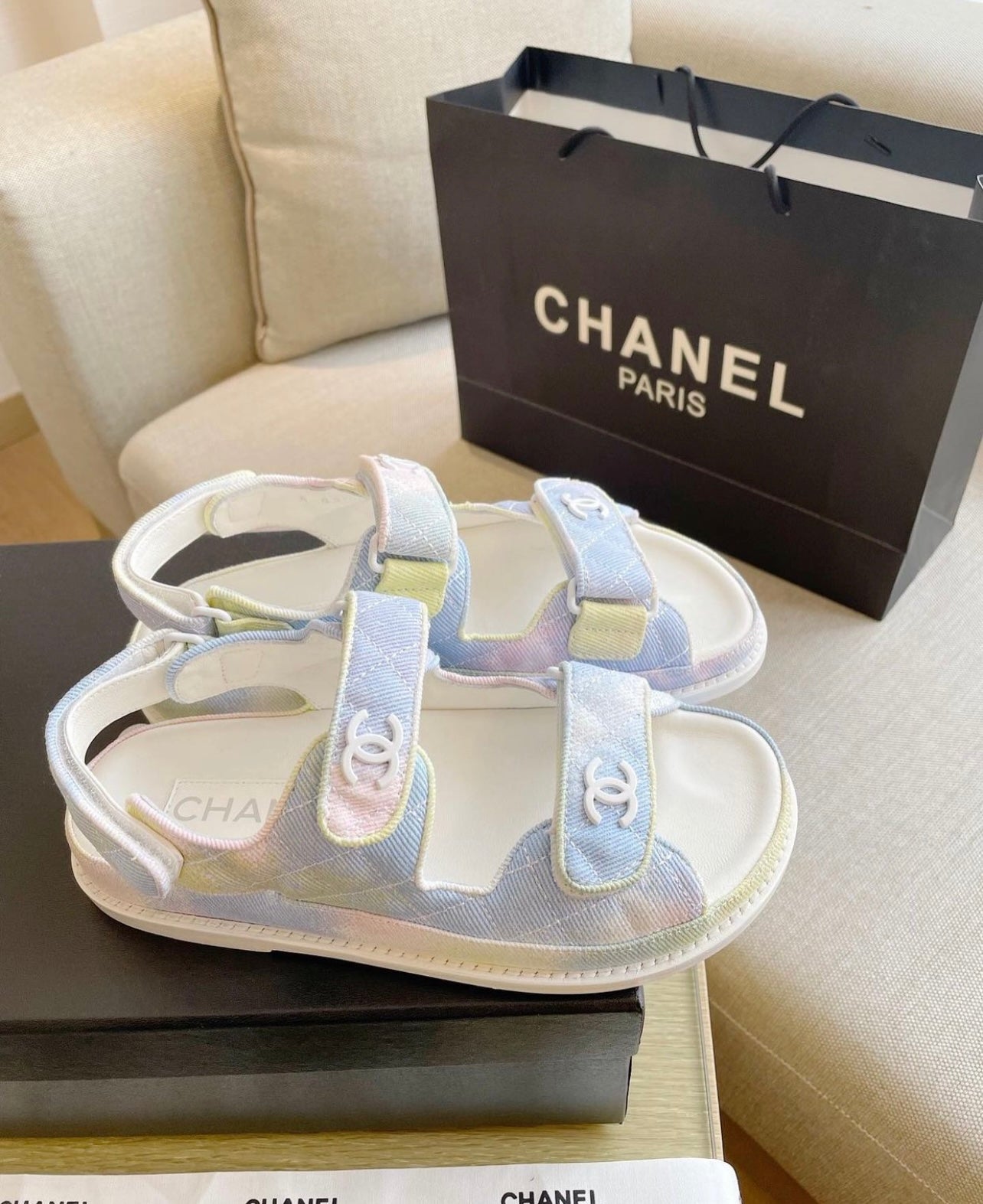 CC Pastel Dad Sandals