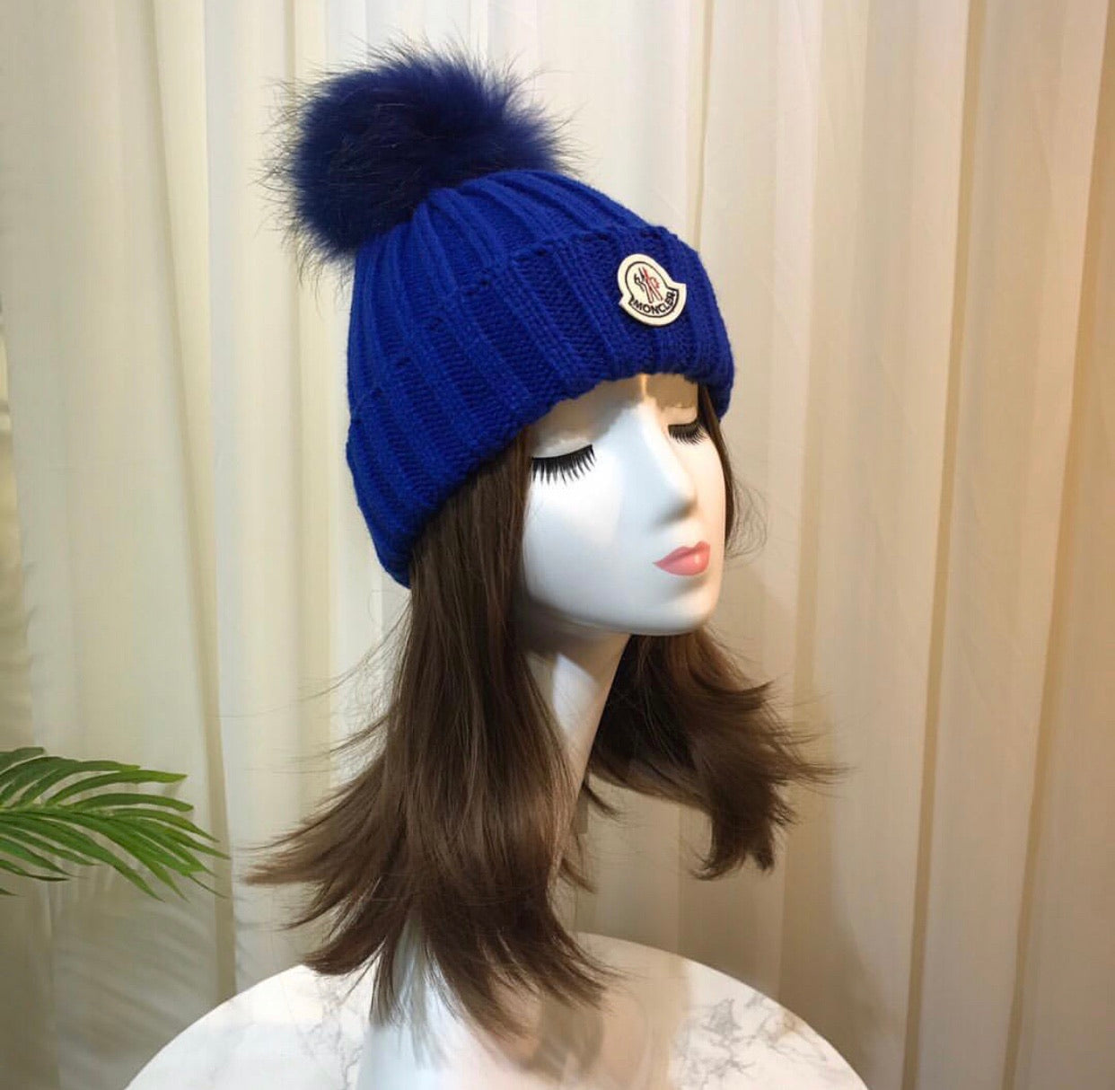 Fur Pom Hat