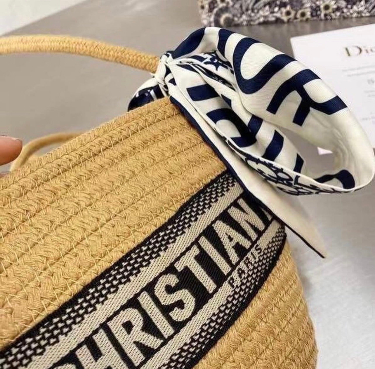 Wicker Shoulder Bag