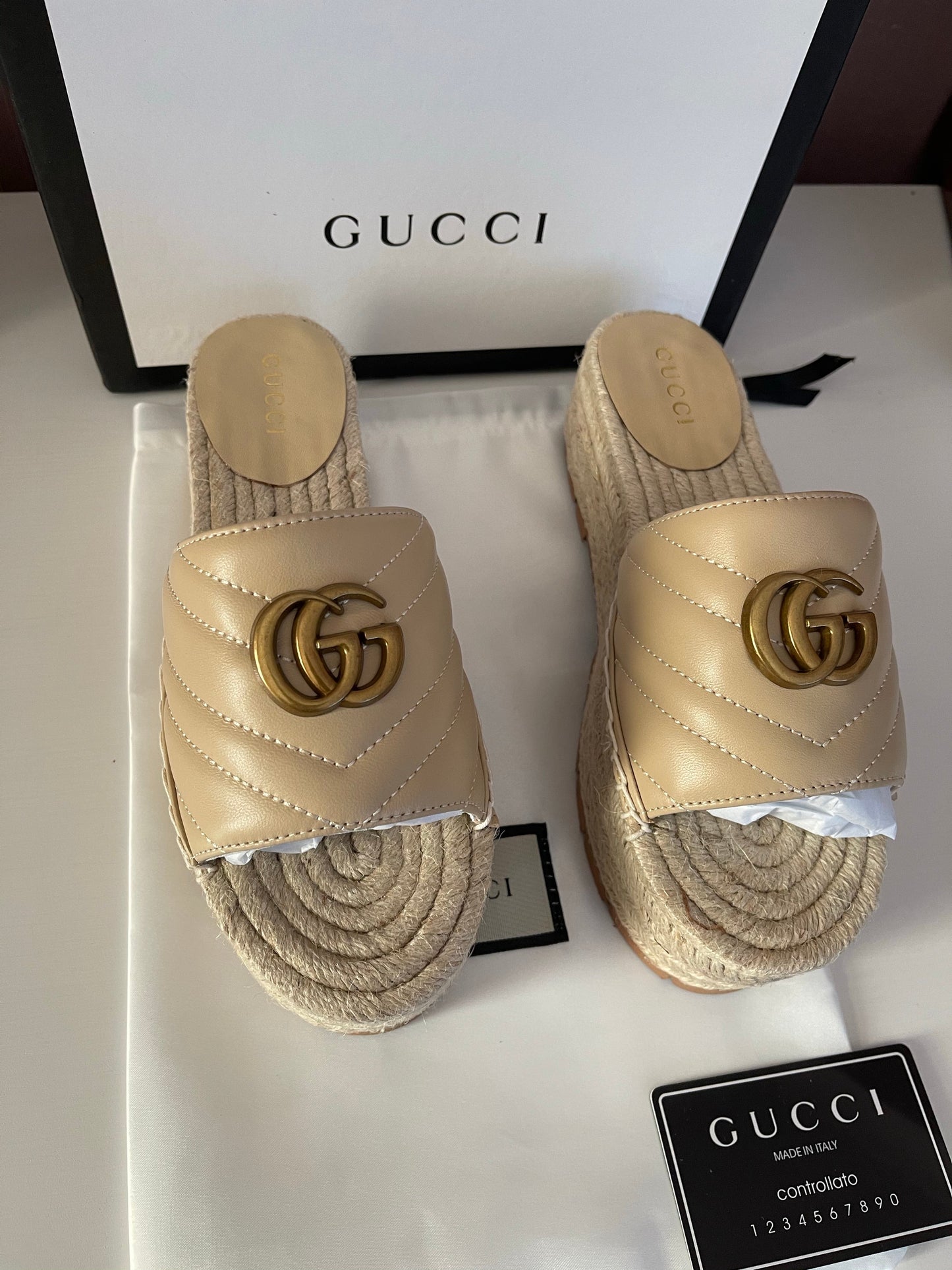 Leather Espadrille Sandals