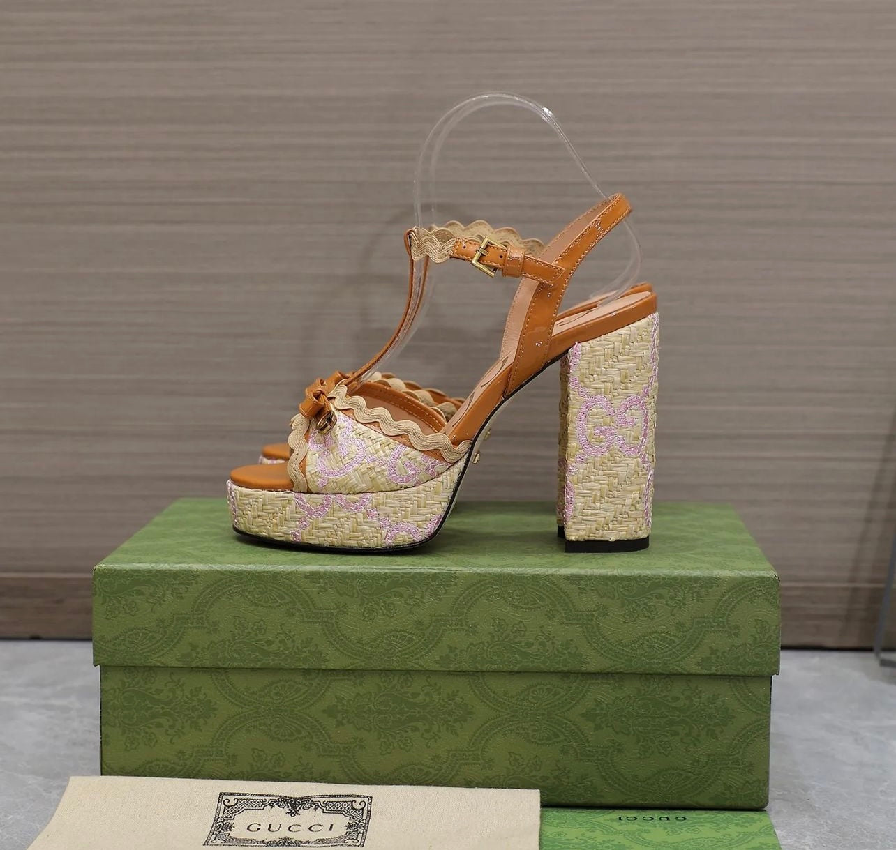 GG Platform Sandals