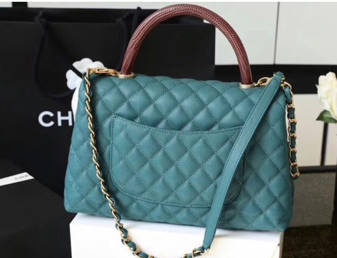 Top Handle Flap Bag