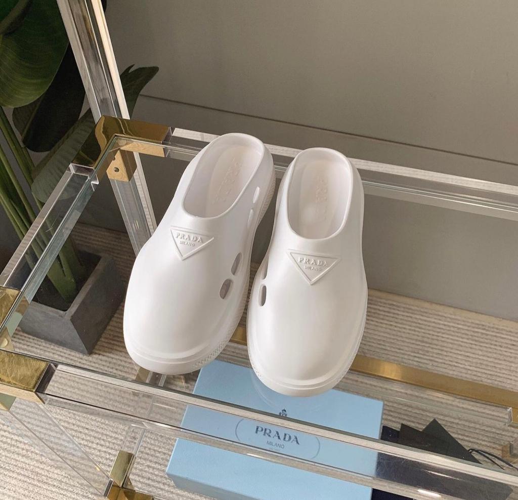 Rubber Slides Mules