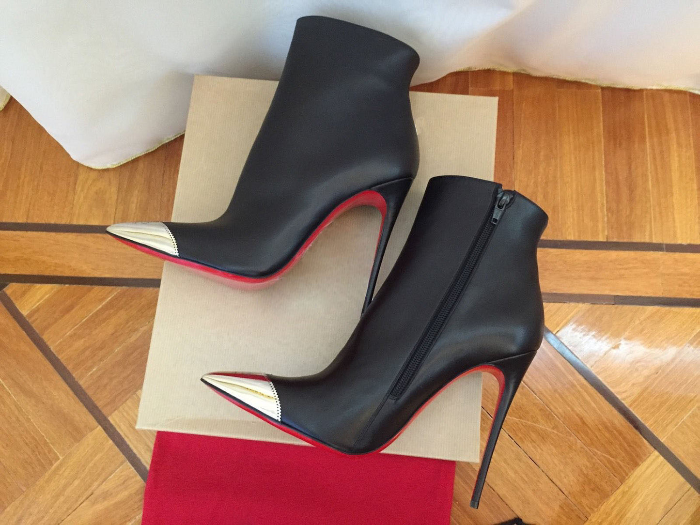 Stud Toe Boots