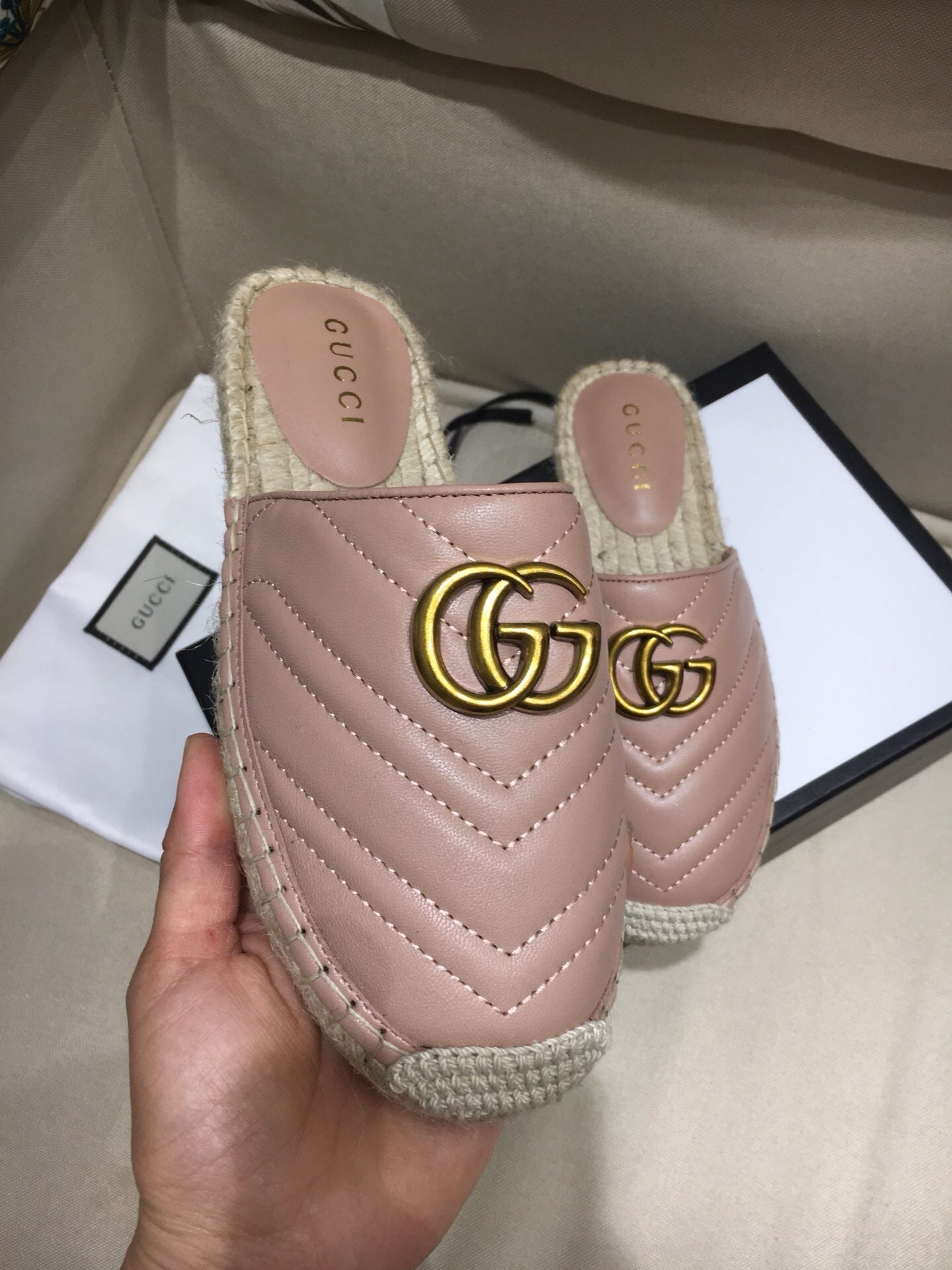 Leather Espadrilles