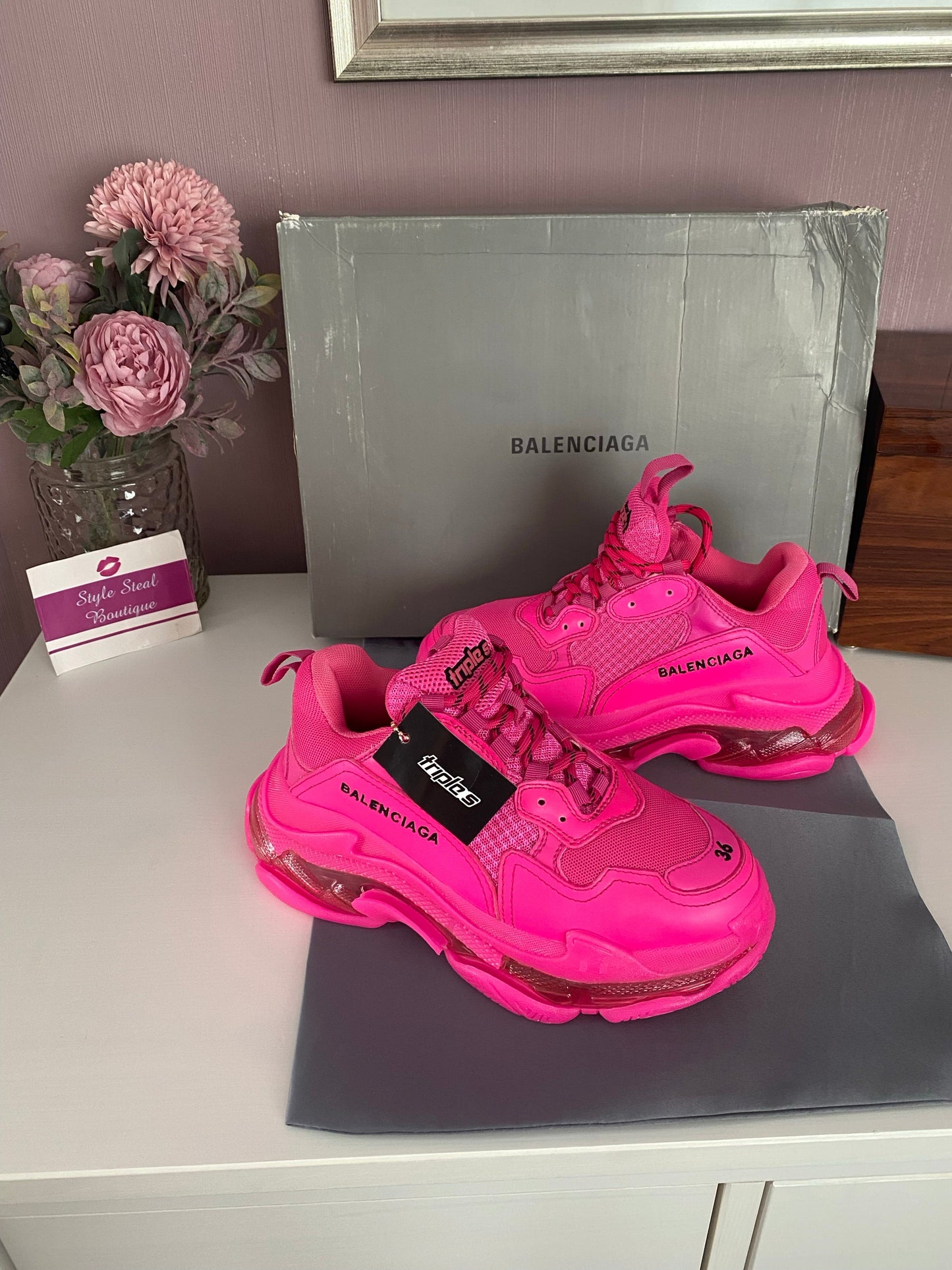 Triple S Clear Sole Colours
