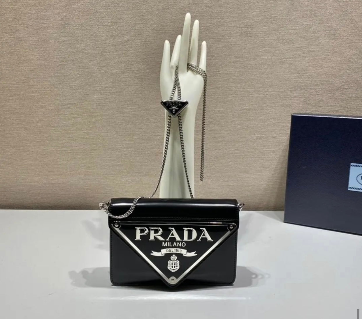 Logo Chain Bag