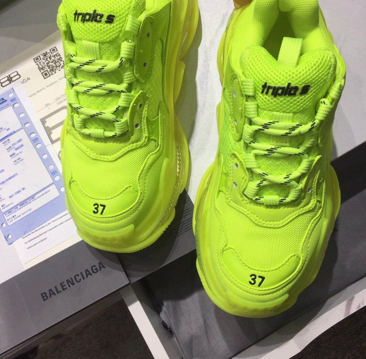 Triple S Clearsole Trainers