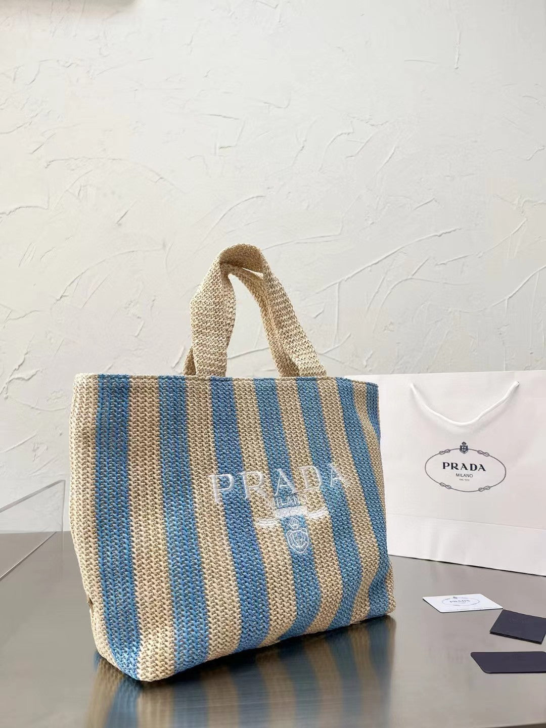 Large Raffia Tote