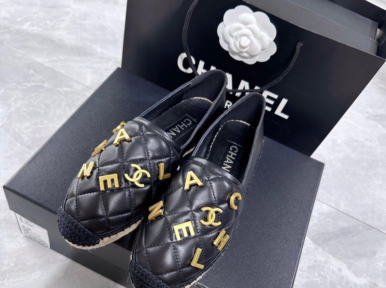 Leather Espadrilles