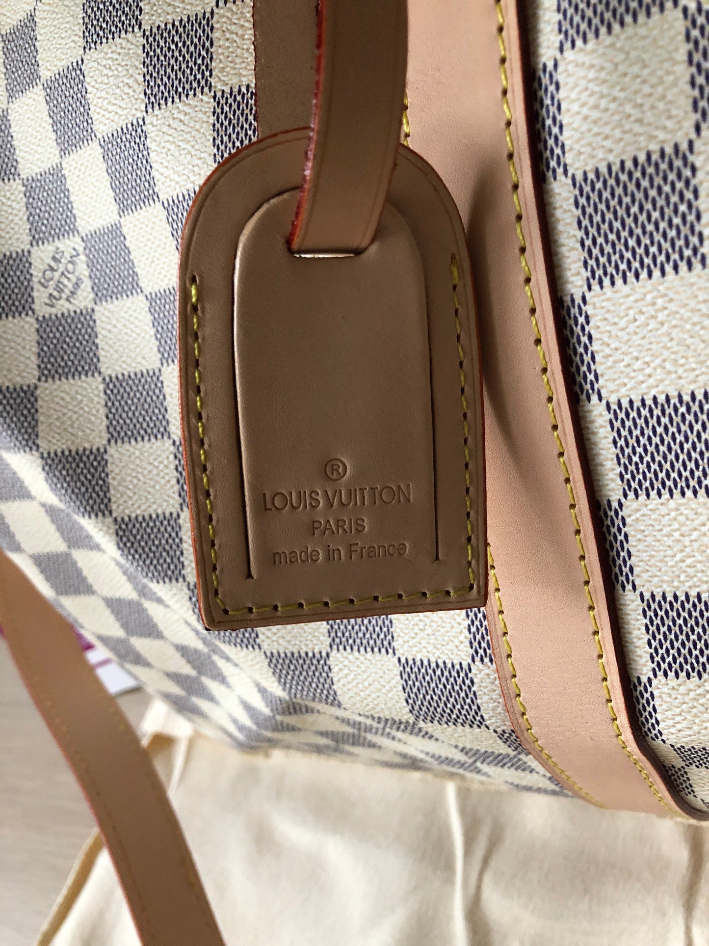 Keepall Damier Azur