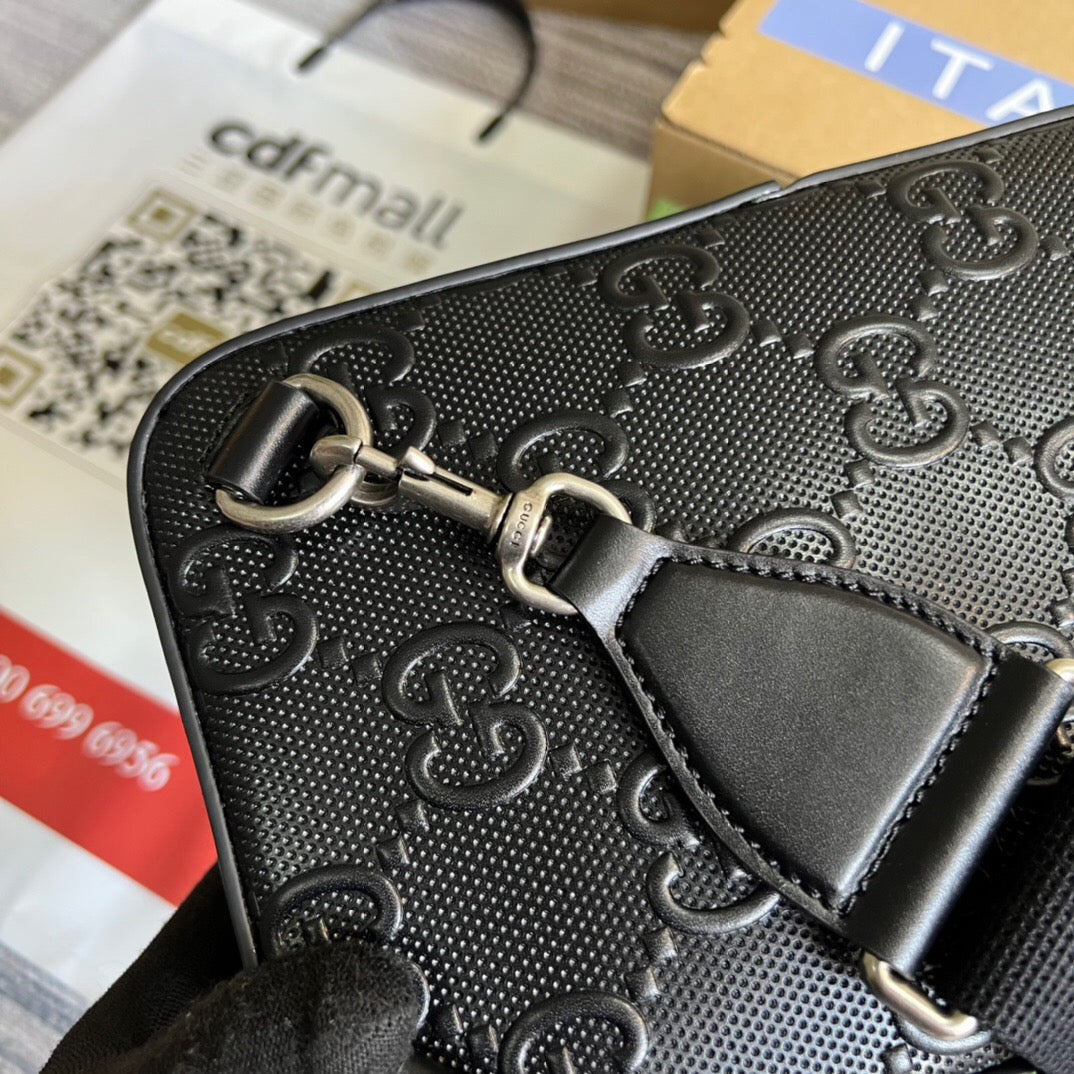GG Embossed Sling Bag