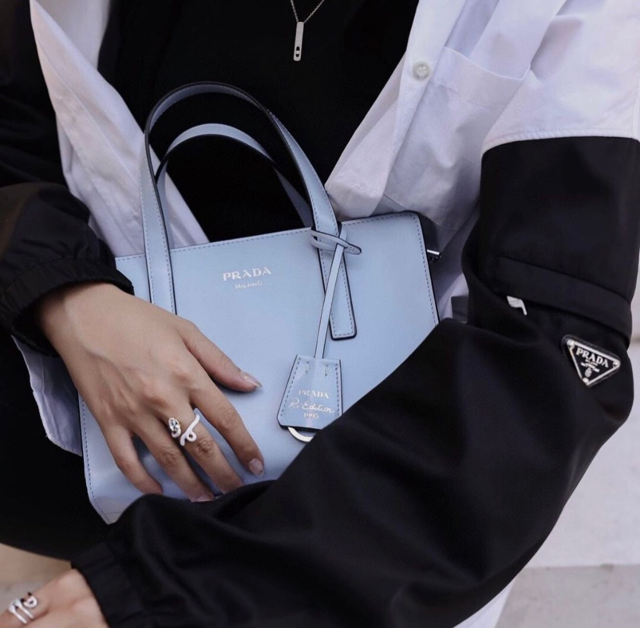 Re Edition Brushed Leather Bag