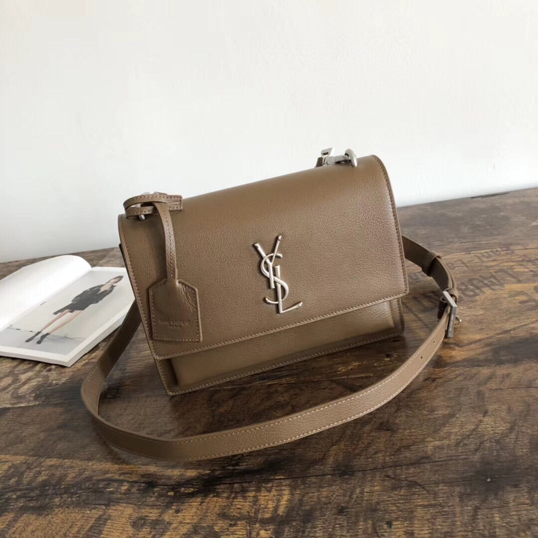 Sunset Grained Leather