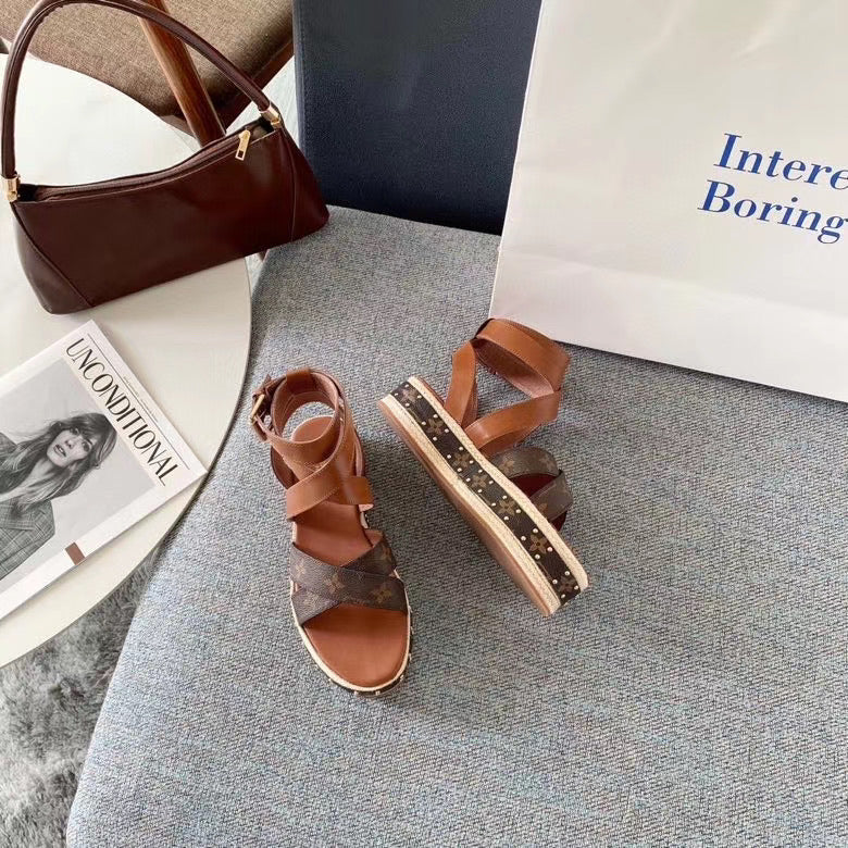 Boundary Flatform Sandals
