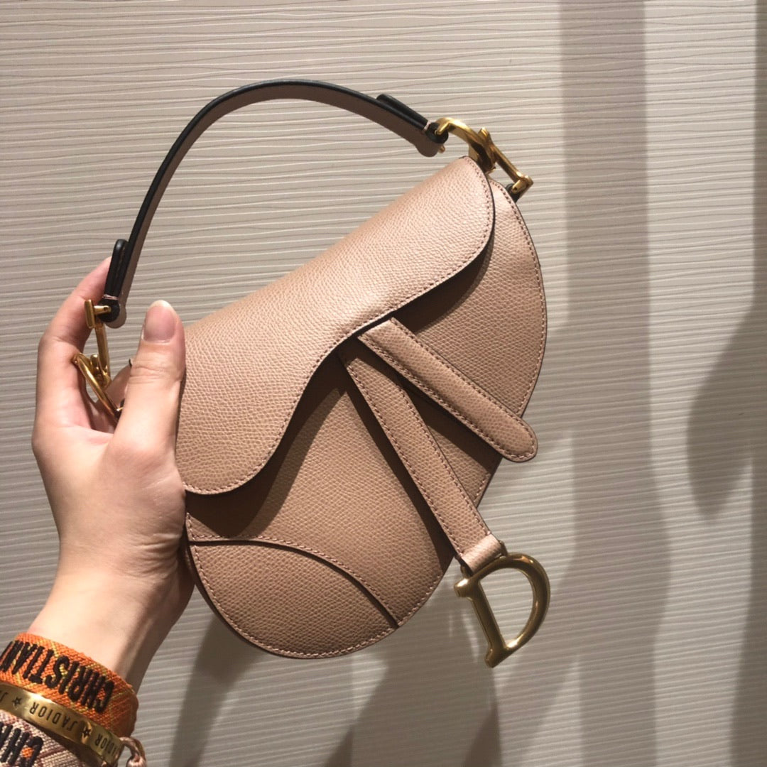 Saddle Bag Grained Leather