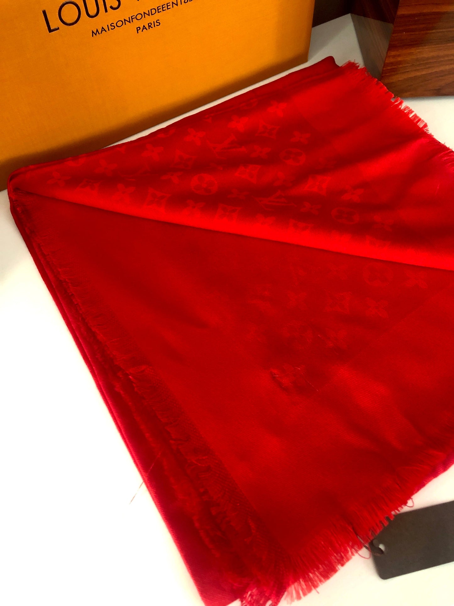 Monogram Shine Shawl