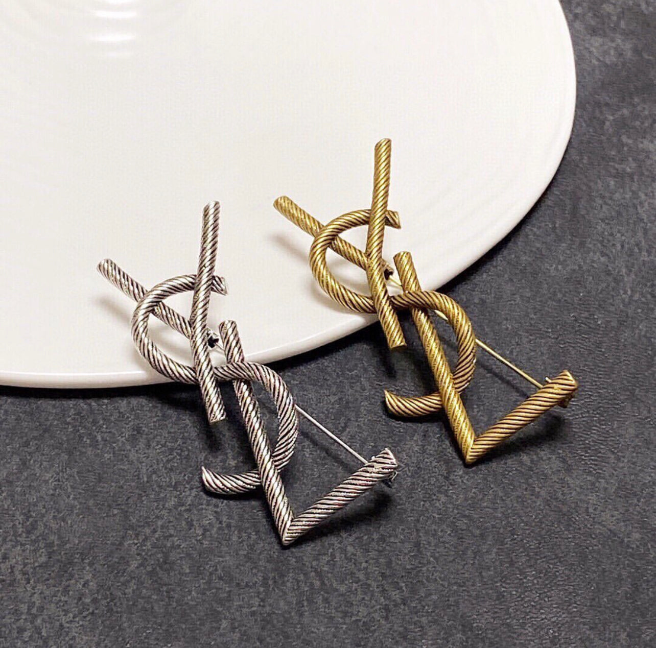 Logo Brooch