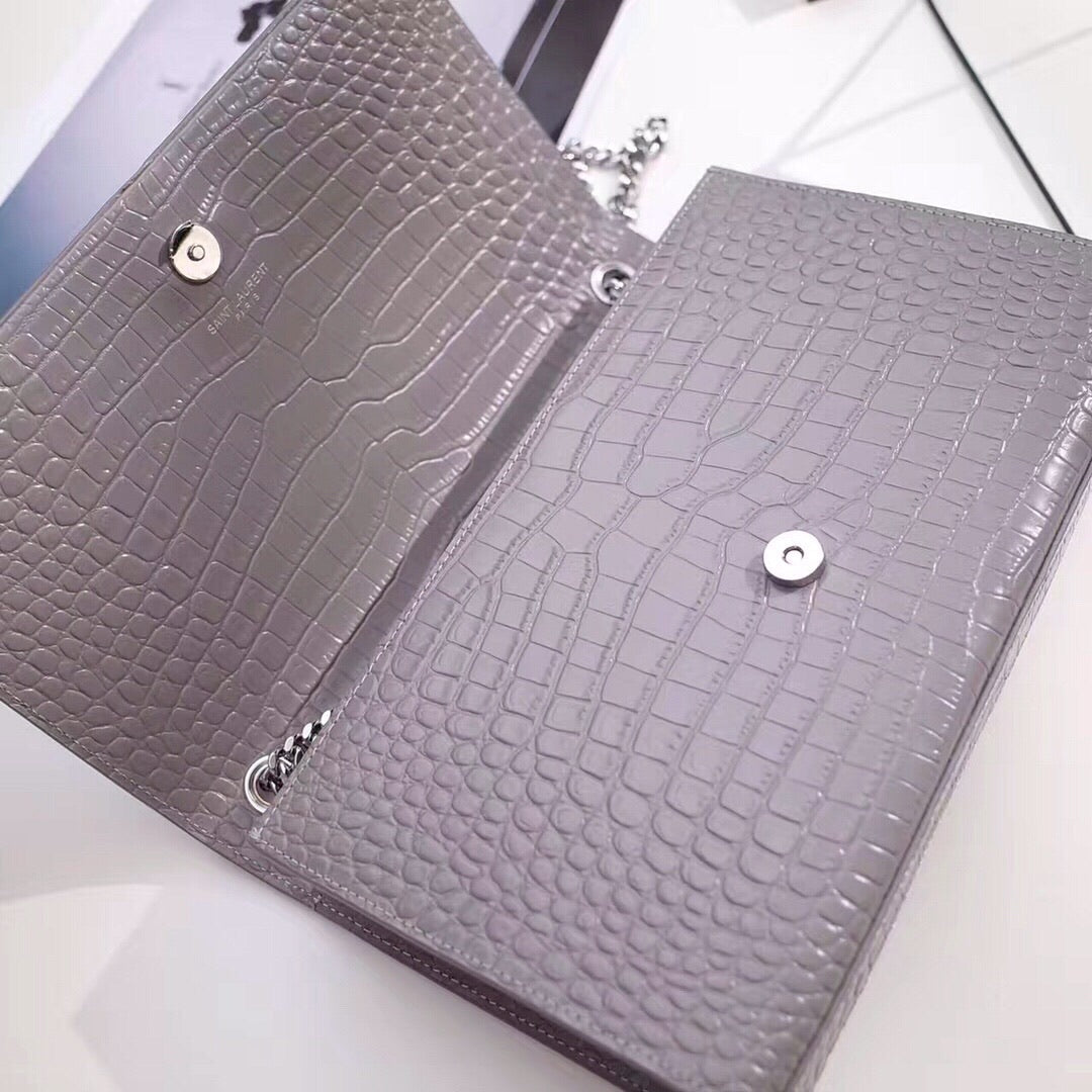 Kate Medium Embossed Tassel Bag