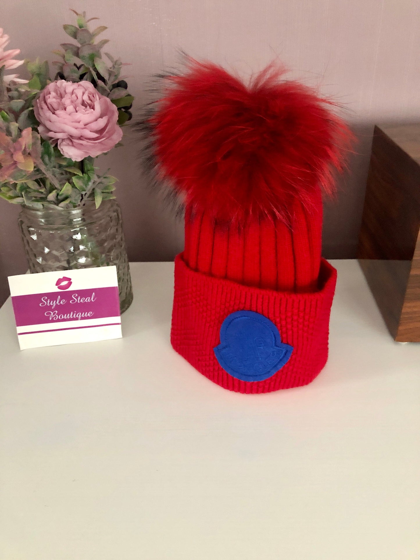 Fur Pom Hat
