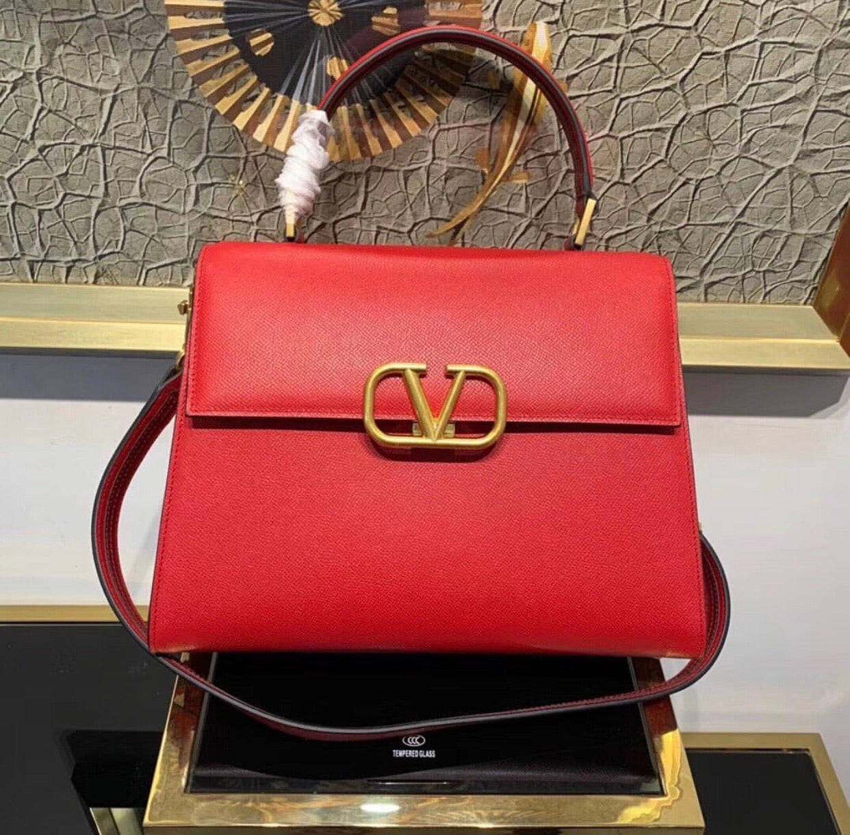 V Sling Handbag