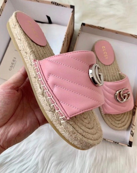 Matelasse Espadrille Sandal