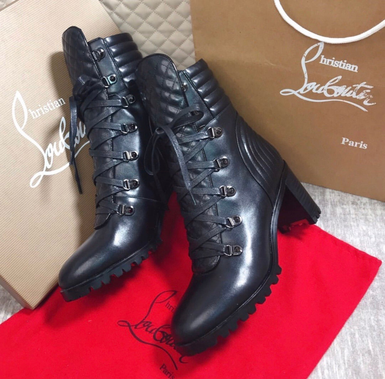 Lace Boots