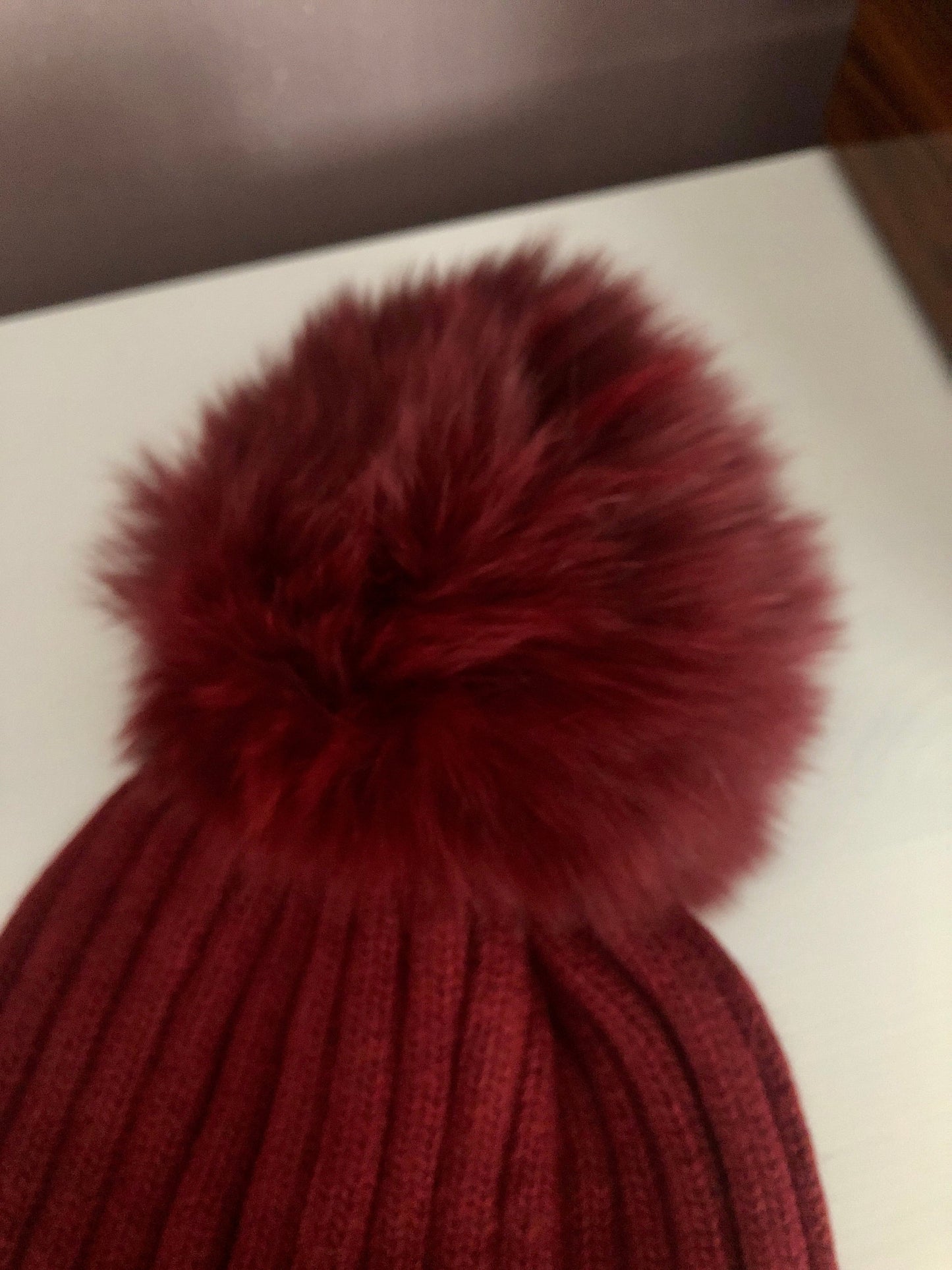 Fur Pom Hat