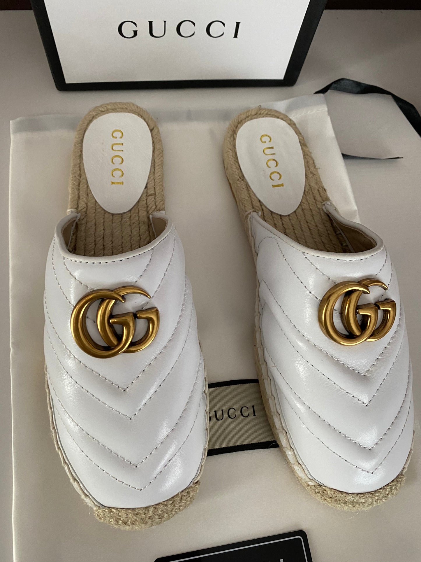 Leather Espadrilles