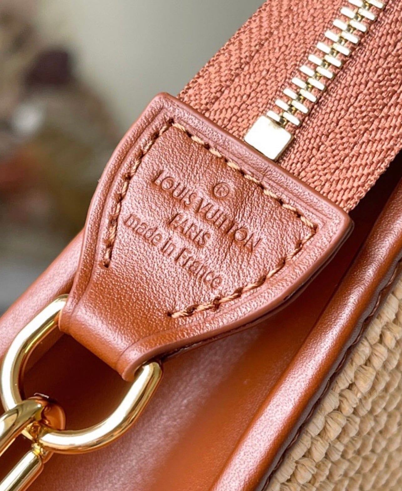 Raffia Clutch