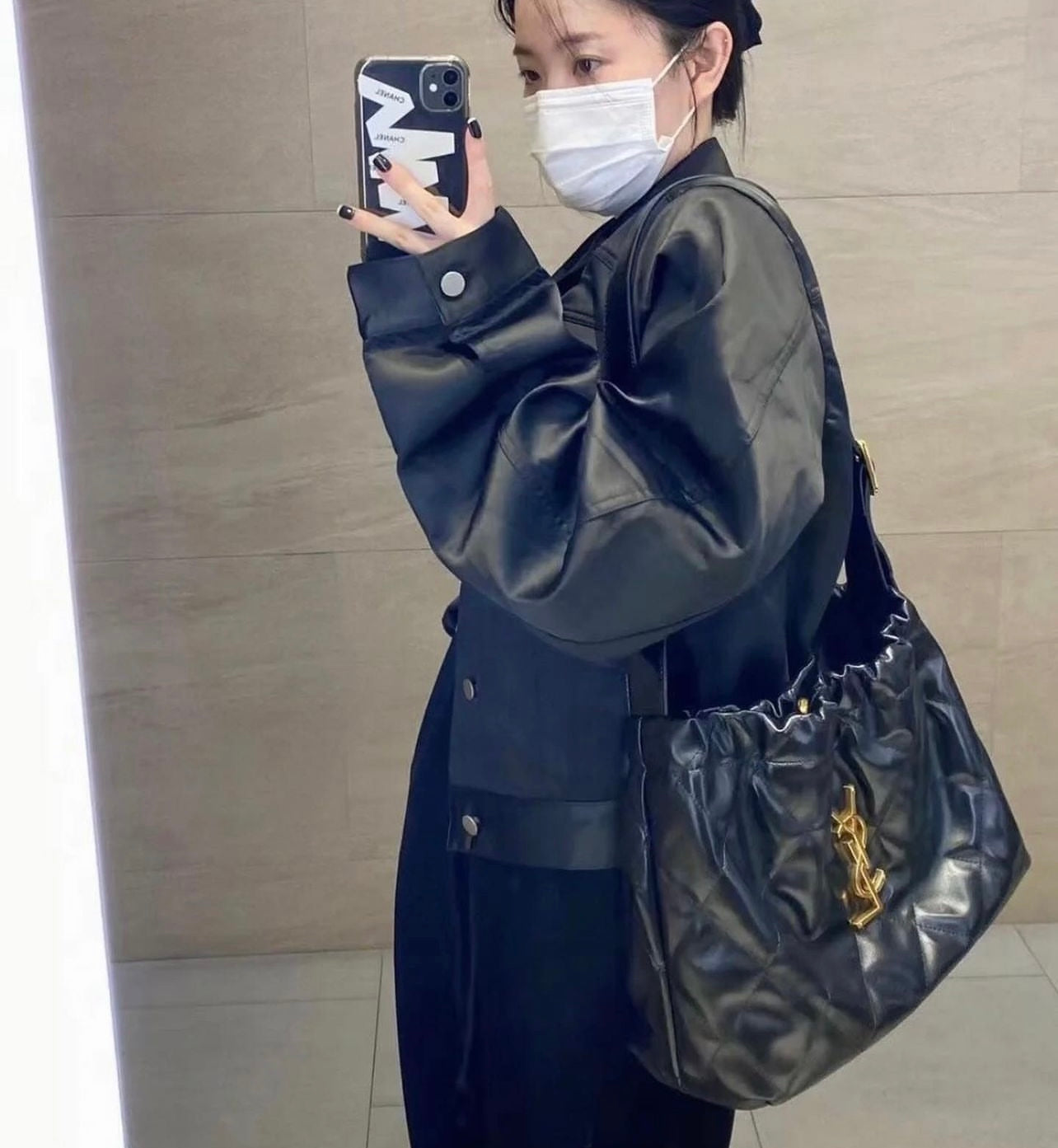 Leather Shoulder Bag