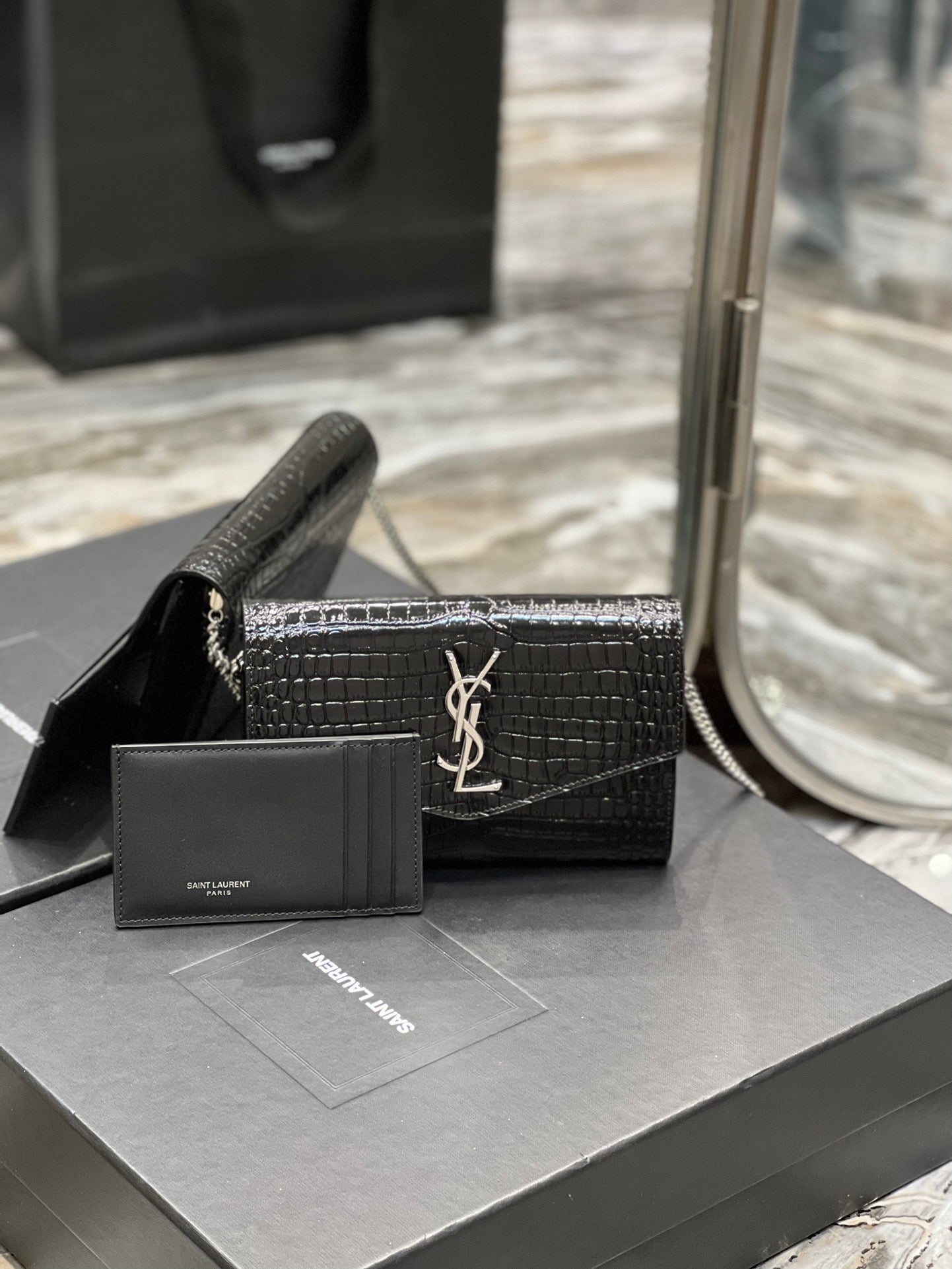 Monogram Clutch