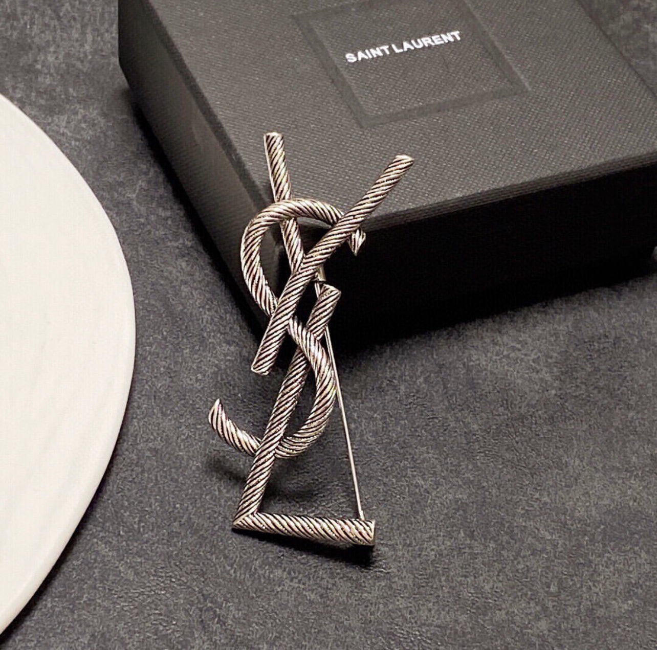 Logo Brooch