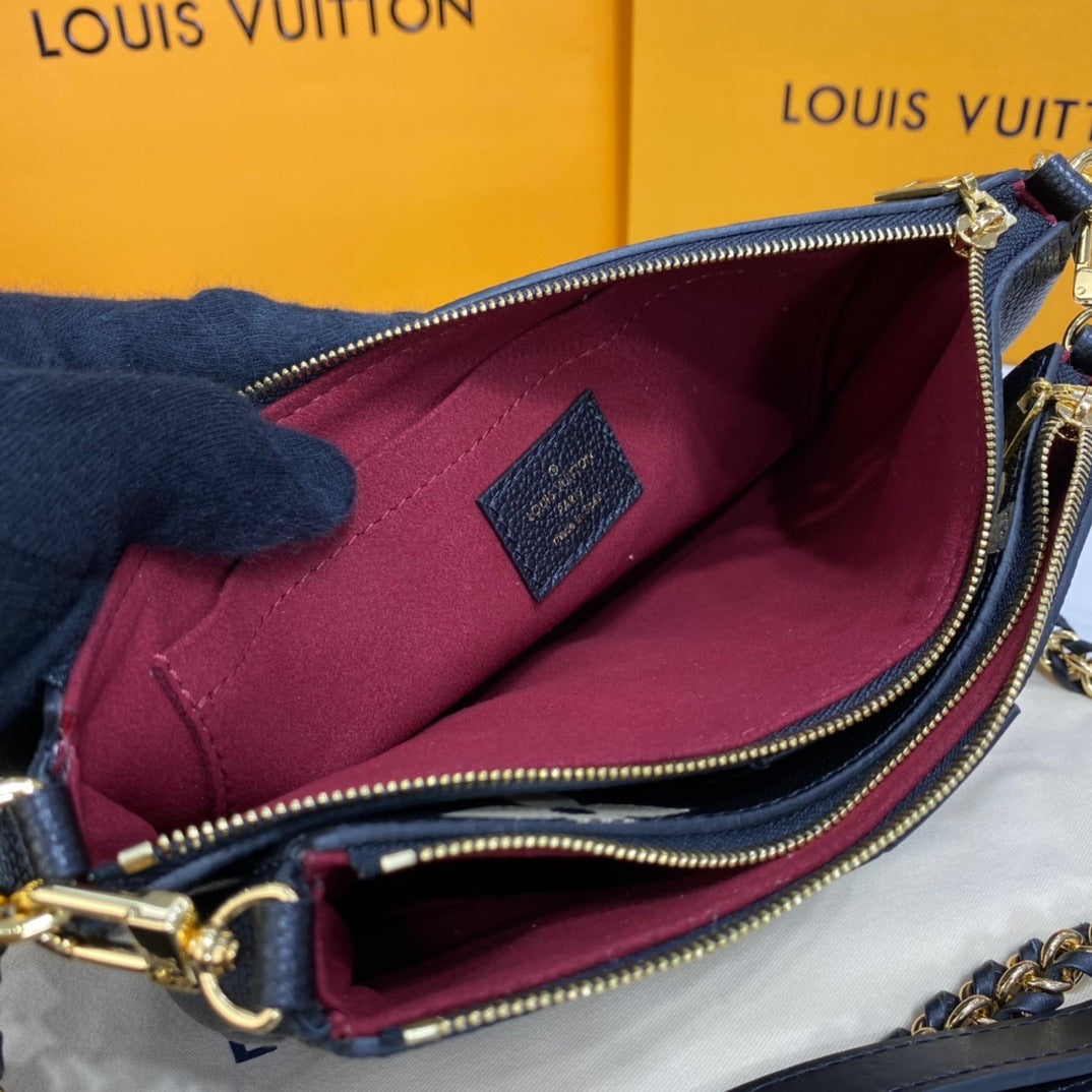 Leather Multi Pochette